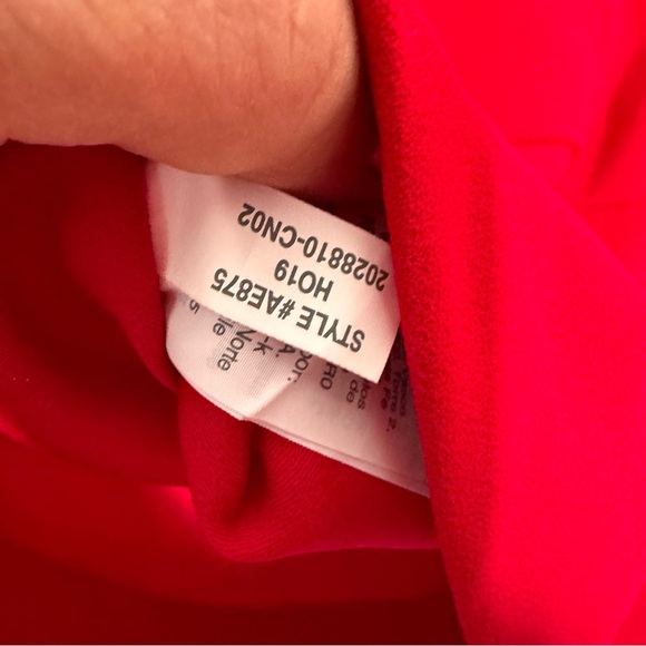 J. Crew | Festive Red Drapey Faux WrapTop In 365 Crepe Size 14 NWT - Picture 10 of 10